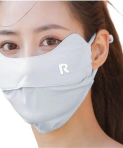 Khẩu trang vải chống nắng chống tia UV UPF 50+ , bịt mặt chống nắng vải lụa thoáng khí - HC GOLF