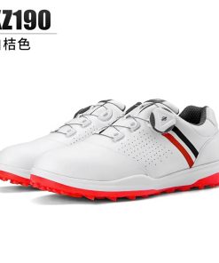Giày thể thao nữ, giày golf nữ PGM phối màu trẻ trung, thoáng khí, đế chống trơn trượt, núm xoay BOA tiện lợi - HC GOLF